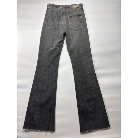 AG Adriano Goldschmied Women's Alexxis High Rise Boot Gray Jeans - 26 (26x32) - Picture 2 of 6